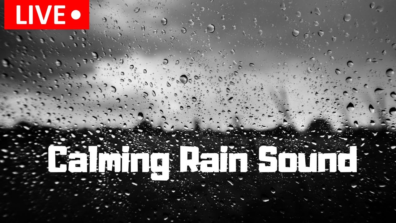Calming Rain Sounds with Music for Sleeping [ 30 minutes]
