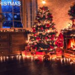 Soothing Magical Christmas Ambience with Music and Fireplace