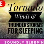 Tornado Winds and Thunderstorms Sounds for Sleeping