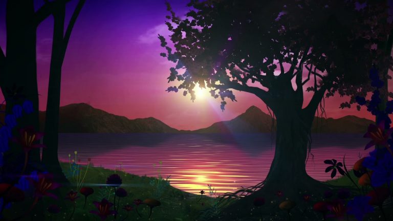 Enchanted Forest Night Ambience ✨🍄🌲 Mystical atmosphere, calming nature sounds & occasional rain