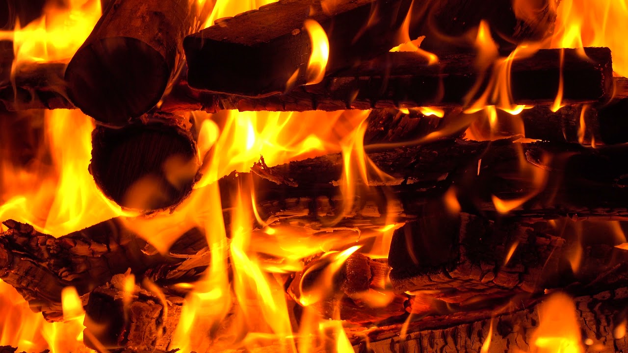 🔥 Beautiful Burning Fireplace 4K  Crackling Fire Sounds Fireplace for Relaxation sounds