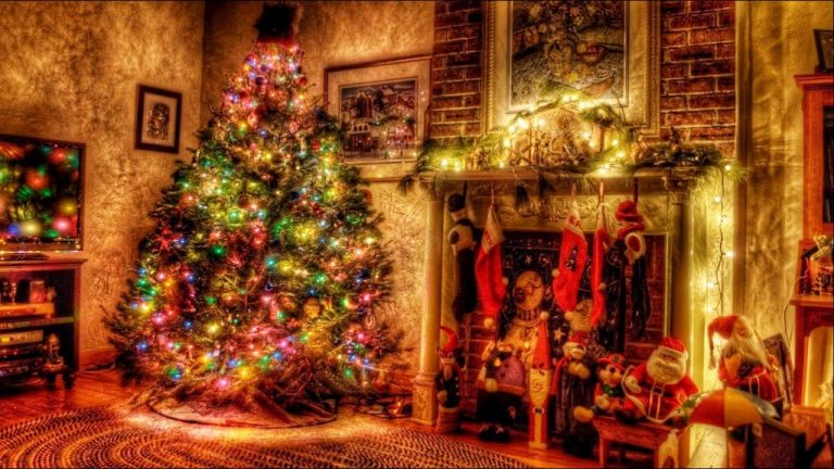 Relaxing Christmas Fireplace Music - Cozy Christmas Piano Music - Relax Instrumental Christmas Music