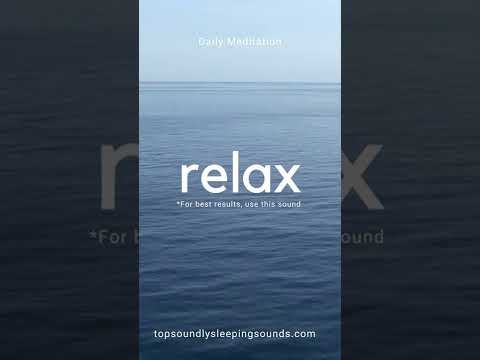 The Most Relaxing Waves Ever - Ocean Sounds to Sleep, Study and Chill 2022 #short
