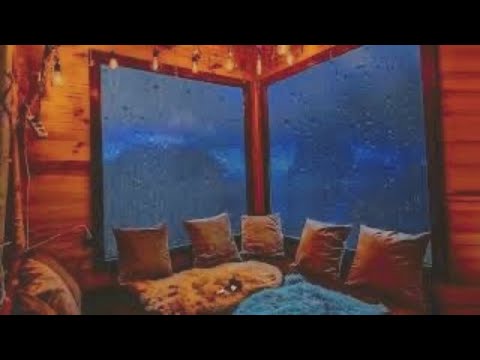 10 hours gentle rain sounds - cozy window - study, relax, focus, sleep, reduce stress & insomnia