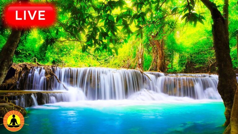 🔴 Relaxing Music 24/7, Healing Music, Meditation Music, Spa Music, Sleep, Zen, Flowing Stream