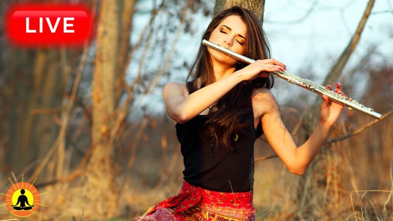 🔴 Relaxing Flute Music 24/7, Meditation, Study Music, Relaxing Music, Flute Music, Zen, Sleep Music