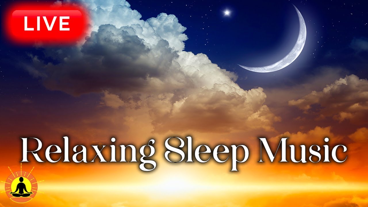 🔴 Deep Sleep Music 24/7, Sleeping Music, Insomnia, Meditation Music, Zen, Yoga, Soothing Rain Sounds