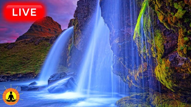 🔴 Sleep Music 24/7, Meditation Music, Calming Music, Sleep, Relaxing Music, Study, Flowing River