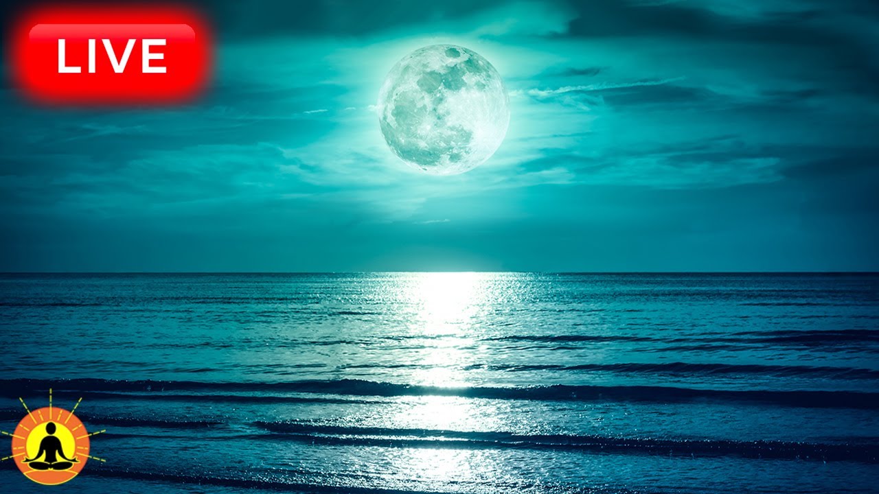 🔴 Deep Sleep Music 24/7, Calming Music, Insomnia, Sleep, Relaxing Music, Study, Ocean Waves