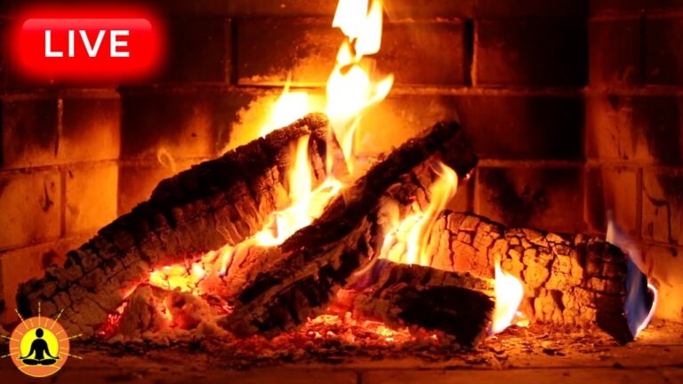 🔴 Sleep Music 24/7, Sleep Meditation, Relaxing Music, Meditation Music, Spa, Study, Fire Sounds