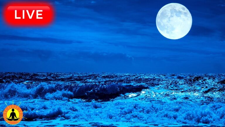 🔴 Deep Sleep Music 24/7, Sleeping Music, Insomnia, Meditation Music, Zen, Yoga, Study Music, Waves