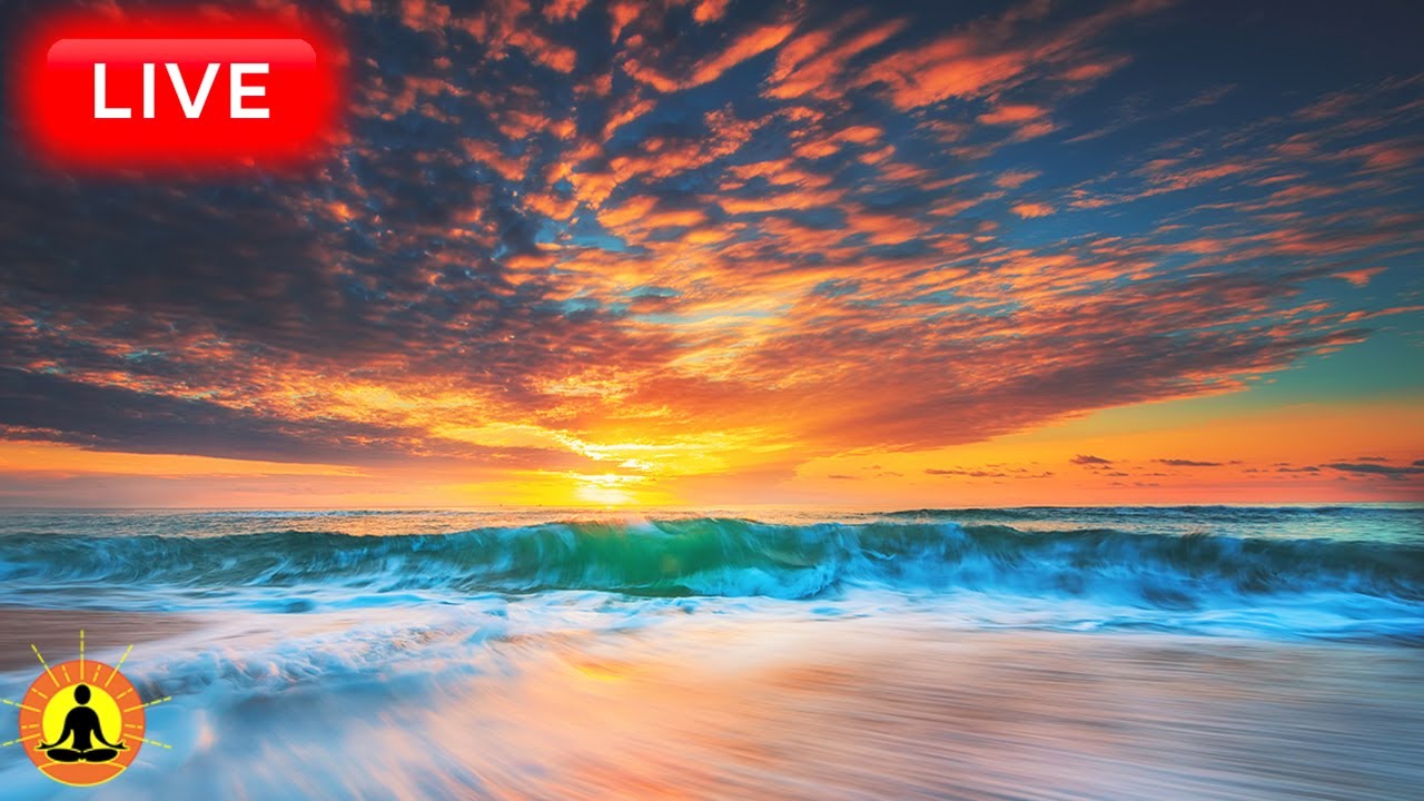 🔴 Relaxing Music 24/7, Stress Relief Music, Sleep Music, Meditation Music, Study, Ocean Waves