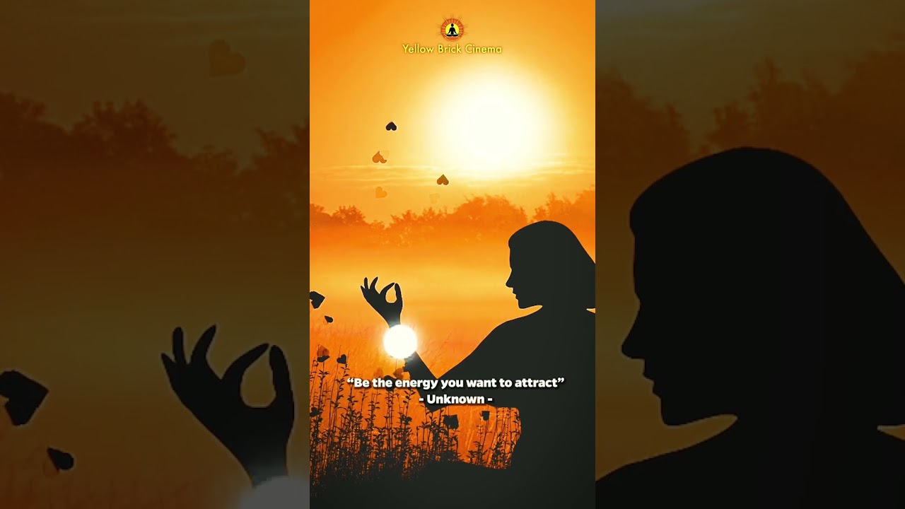 “Be the energy you want to attract” 🧡 #shorts #relaxingmusic #meditationmusic