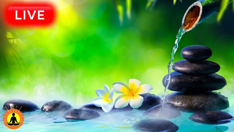 🔴 Relaxing Music 24/7, Healing Music, Meditation Music, Spa Music, Sleep, Zen, Study Music, River