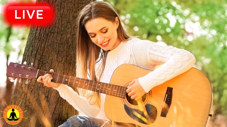 🔴 Relaxing Guitar Music, Calming Music, Meditation Music, Guitar Music, Sleep Music, Study Music