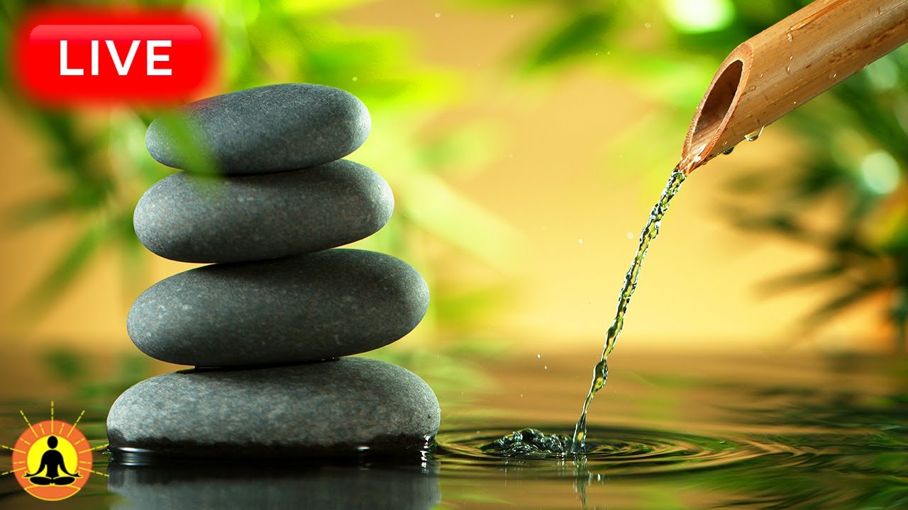 🔴 Relaxing Music 24/7, Sleep Music, Stress Relief Music, Spa, Meditation, Yoga, Zen, Flowing Stream