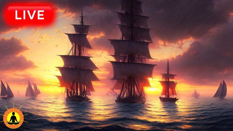 🔴 Sleep Music 24/7, Meditation Music, Calming Music, Sleep, Relaxing Music, Study, Ocean Waves