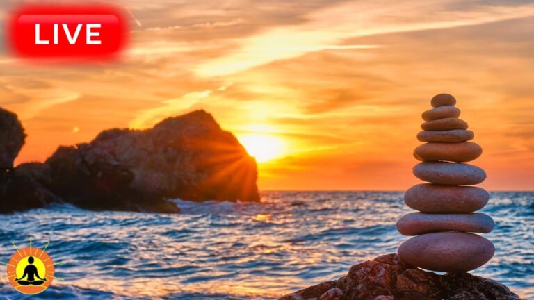 🔴 Relaxing Music 24/7, Stress Relief Music, Sleep Music, Meditation Music, Study, Ocean Waves