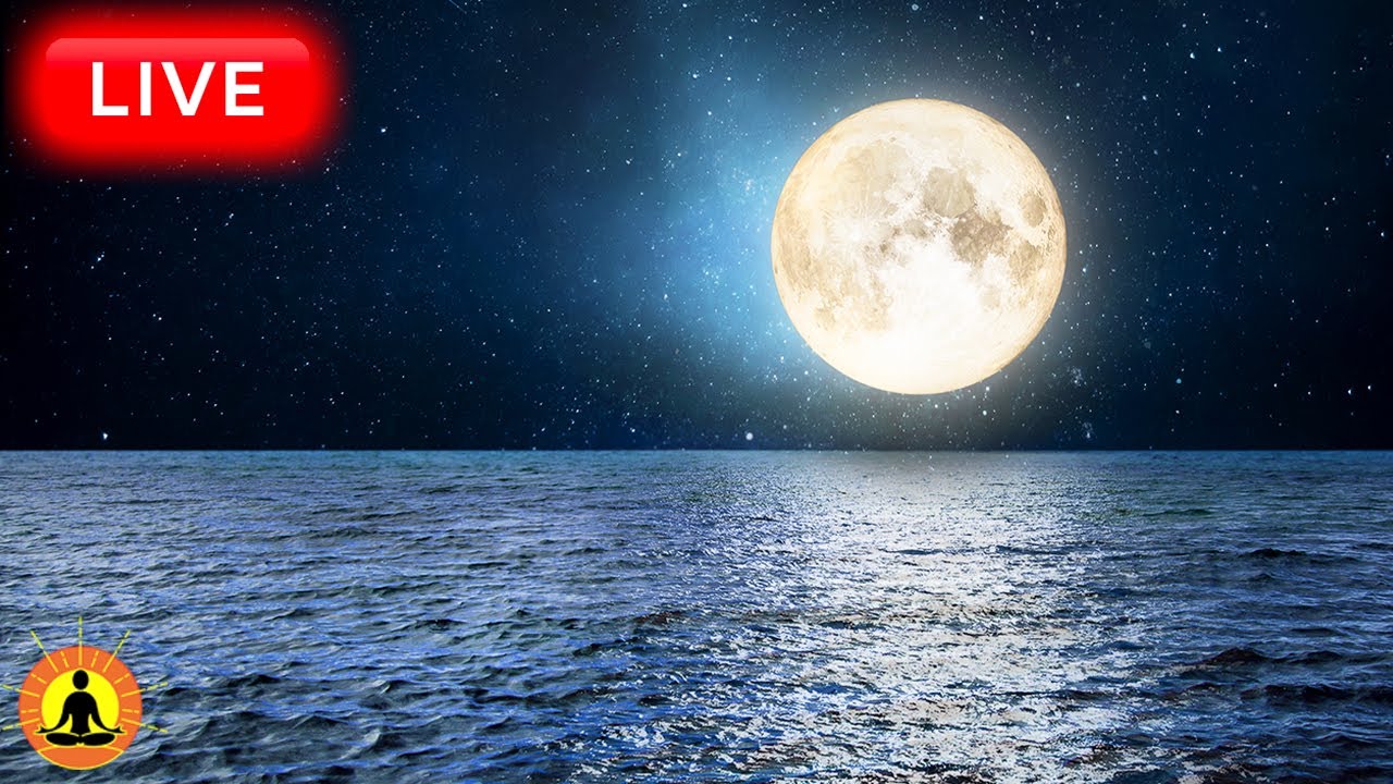 🔴 Deep Sleep Music 24/7, Calming Music, Insomnia, Sleep, Relaxing Music, Study, Ocean Waves