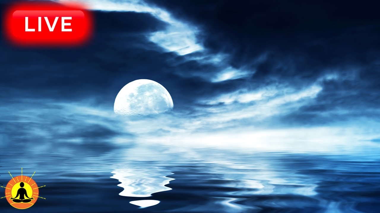 🔴 Relaxing Sleep Music 24/7, Calm Music, Yoga, Sleep Meditation, Spa, Study Music, Ocean Waves