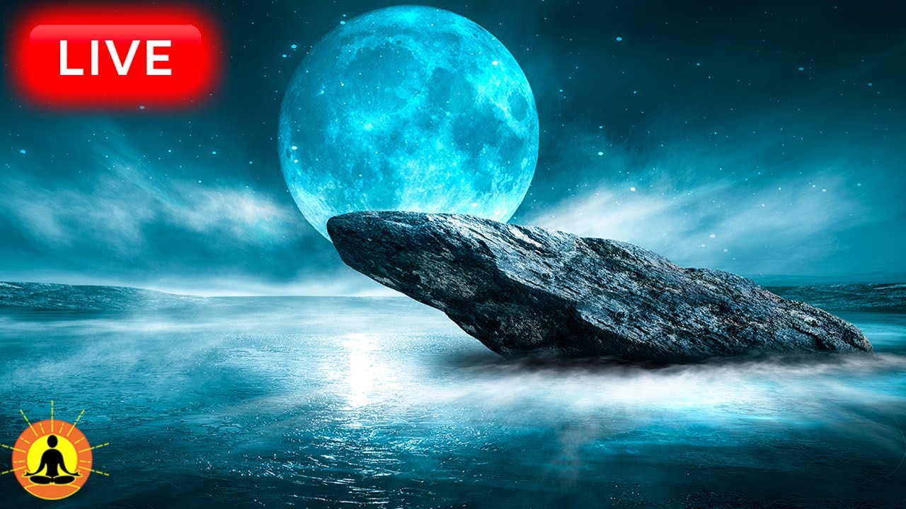 🔴 Relaxing Sleep Music 24/7, Calm Music, Yoga, Sleep Meditation, Spa, Study Music, Rain Sounds