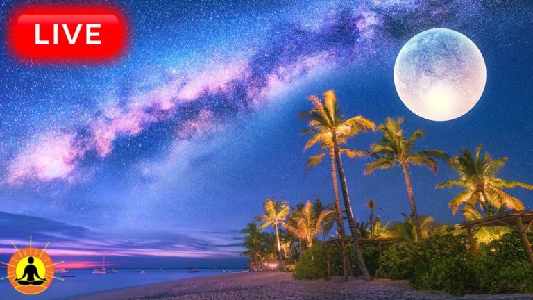 🔴 Relaxing Music 24/7, Stress Relief Music, Sleep Music, Meditation Music, Study, Ocean Waves