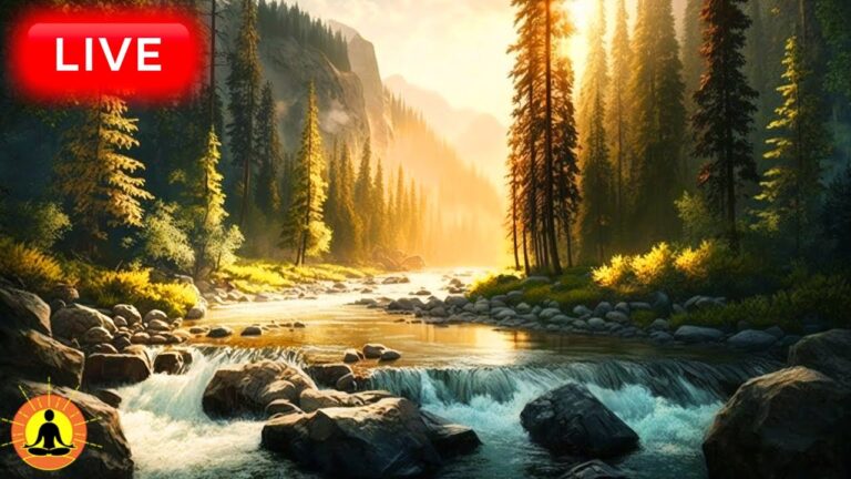 🔴 Relaxing Music 24/7, Healing Music, Meditation Music, Spa Music, Sleep, Zen, Study Music, River