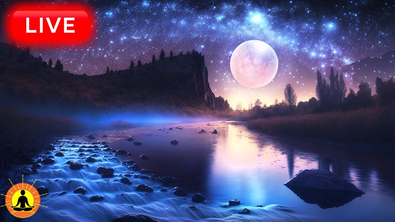 🔴 Deep Sleep Music 24/7, Calming Music, Insomnia, Sleep, Relaxing Music, Study, Ocean Waves