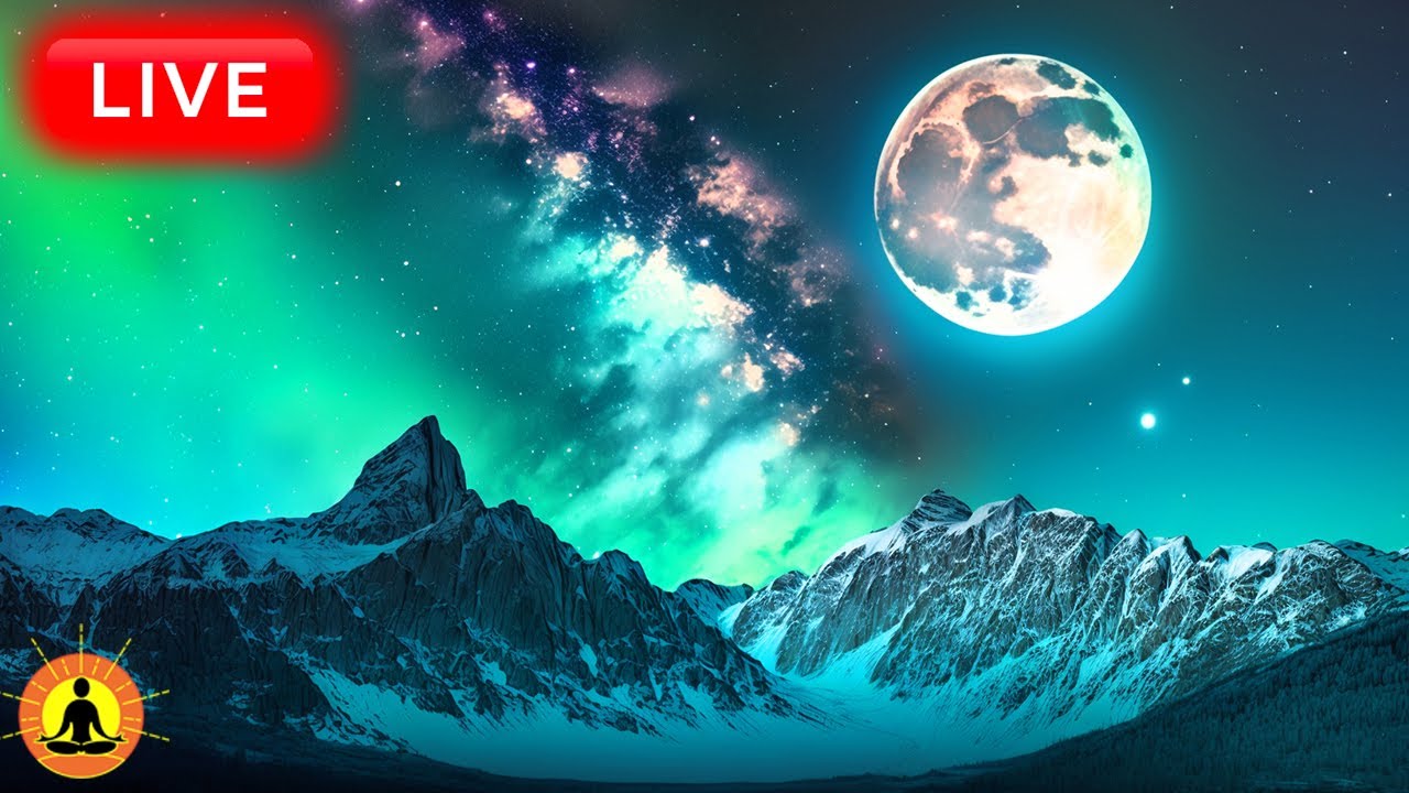 🔴 Relaxing Sleep Music 24/7, Calm Music, Yoga, Sleep Meditation, Spa, Study Music, Rain Sounds