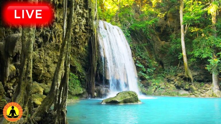 🔴 Spa Music 24/7, Stress Relief Music, Relaxation Music, Massage Music, Sleep Music, Waterfall